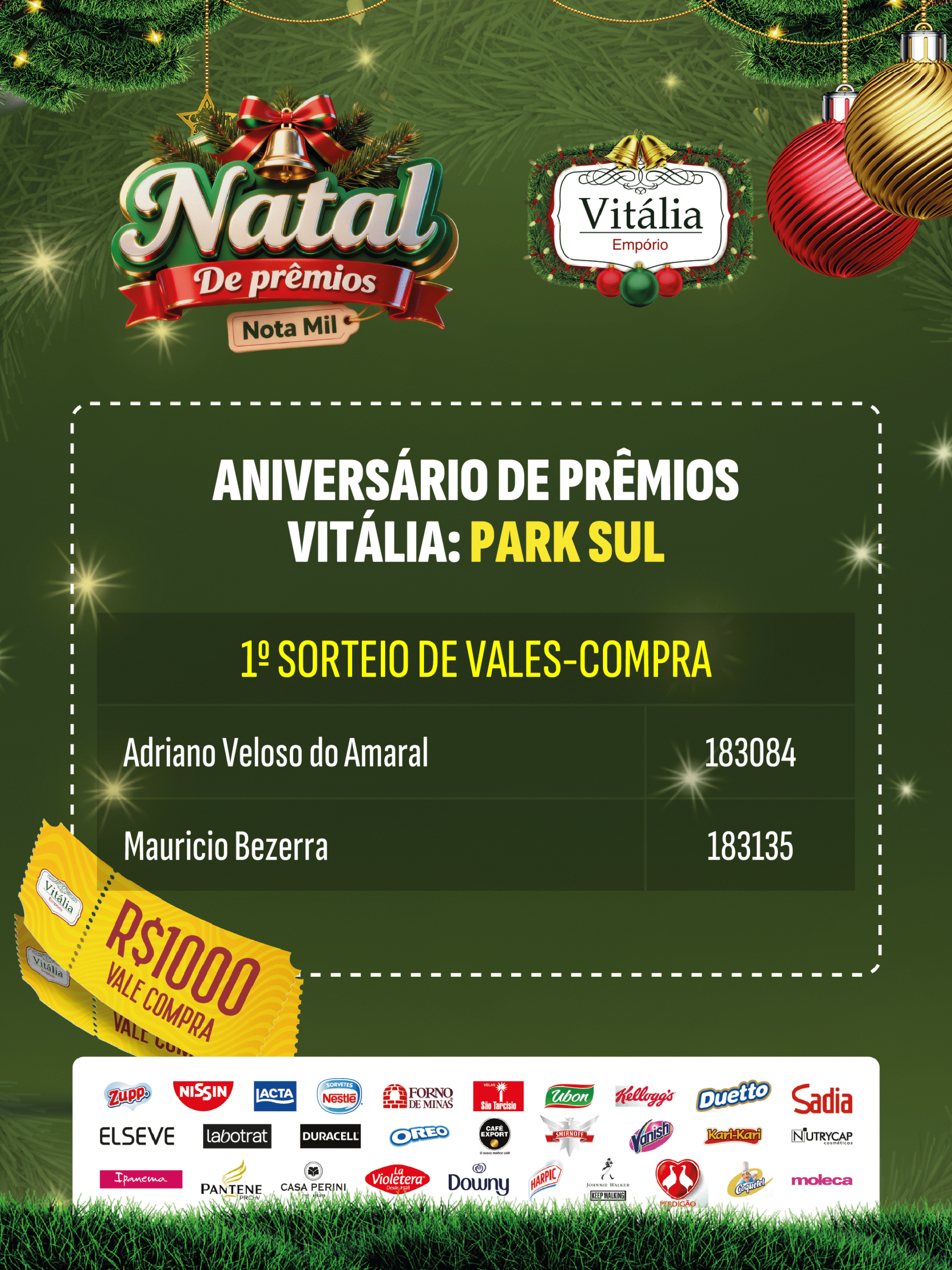 VITALIA-FEED-02-PARK-SUL-GANHADORES PRIMEIRO SORTEIO NATAL NOTA DE PREMIOS
